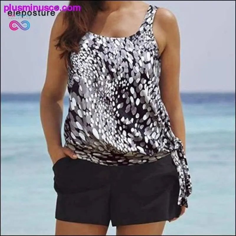 Vintage Plus Size High Waist Swimwear