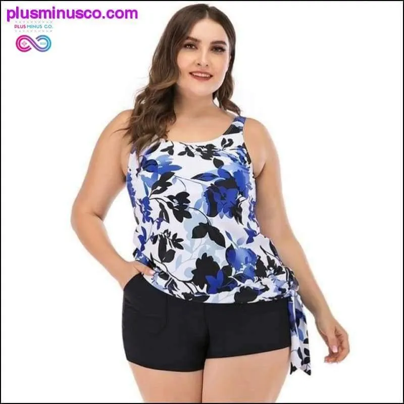 Vintage Plus Size High Waist Swimwear