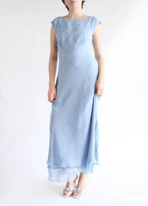 Vintage Polka Dot Dress D0218