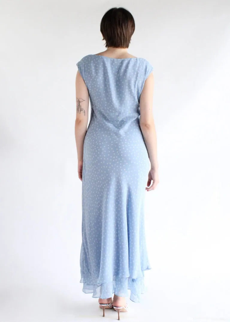 Vintage Polka Dot Dress D0218