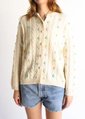 Vintage Wool Cardigan S0650