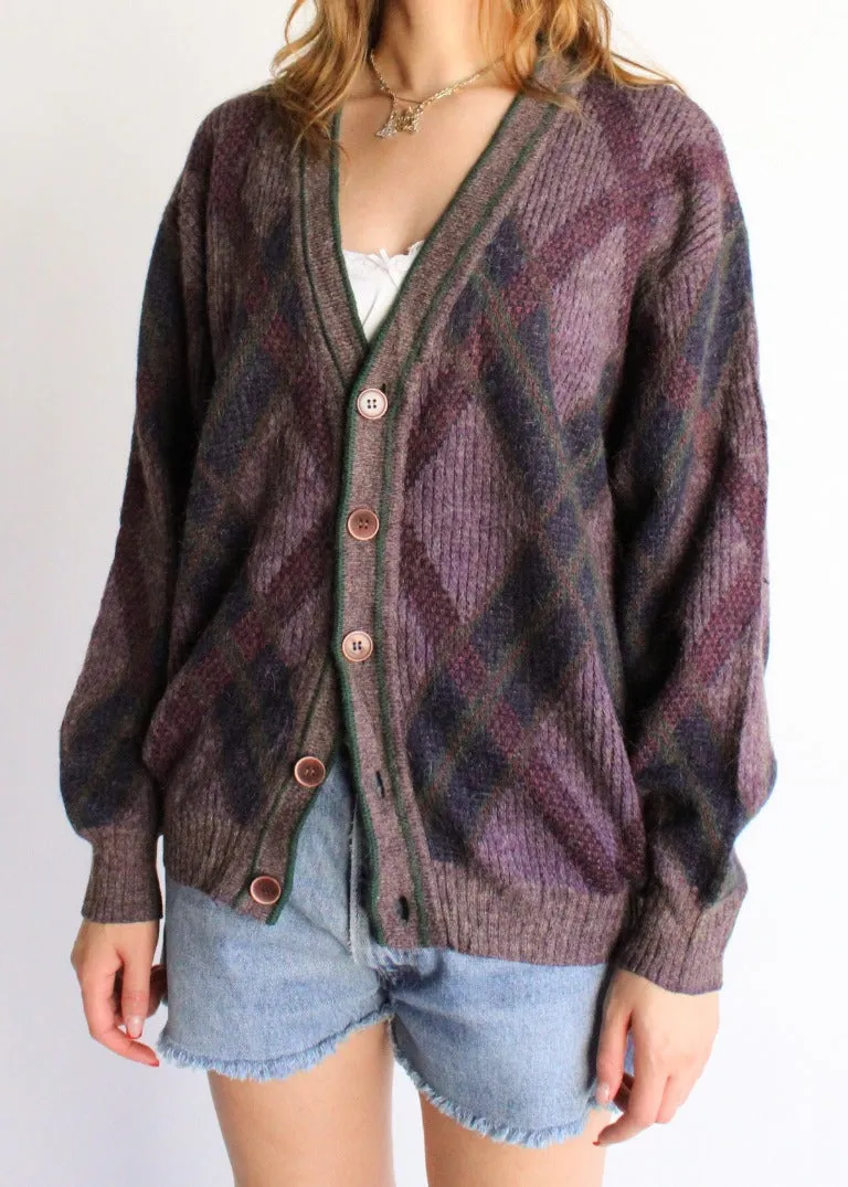 Vintage Wool Cardigan S0760