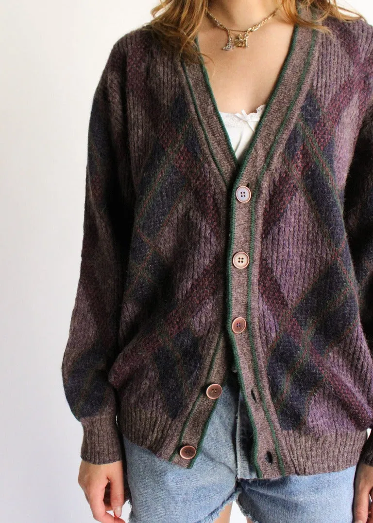Vintage Wool Cardigan S0760
