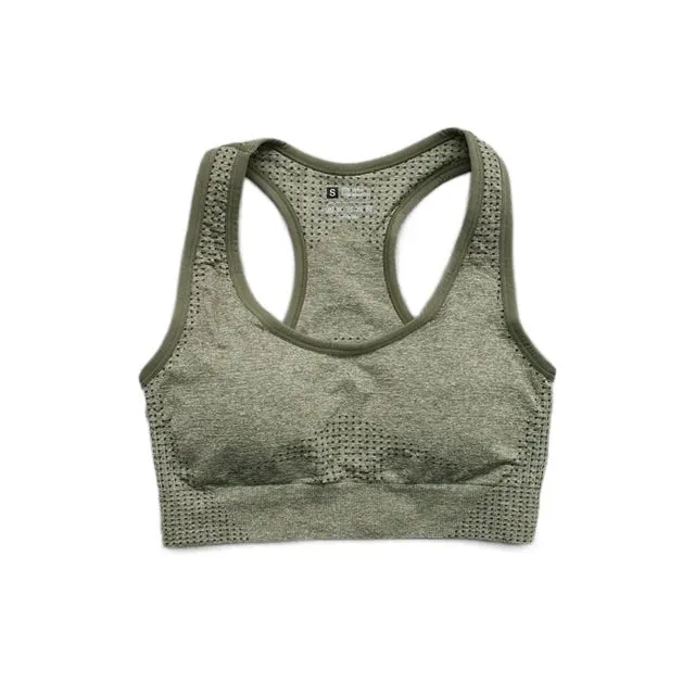 Vital Seamless Yoga Top - Long Sleeve Workout Tops for Women, Fitness Sportswear Short Sleeve Crop Top, Gym Clothes Running T-shirts