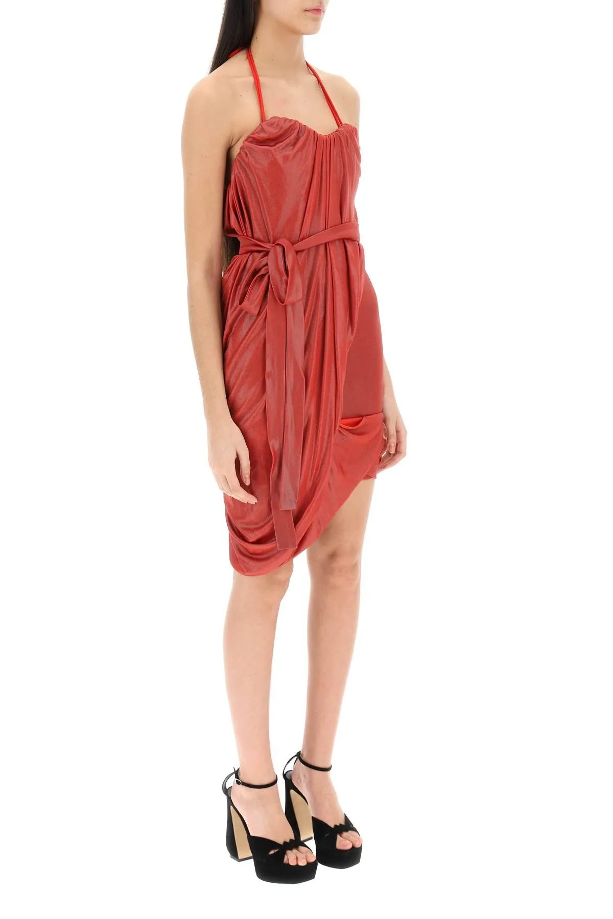 Vivienne westwood 'cloud' draped mini dress