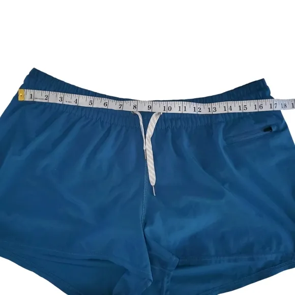 VUORI The Rise The Shine Blue Athletic Performance Shorts Women's‎ Size Large