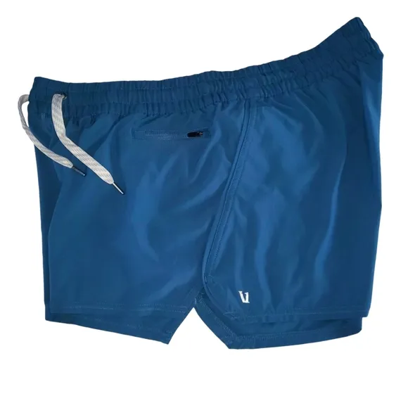 VUORI The Rise The Shine Blue Athletic Performance Shorts Women's‎ Size Large