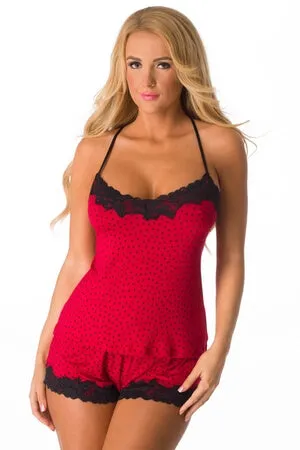 Wandering Hearts Cami Short Set
