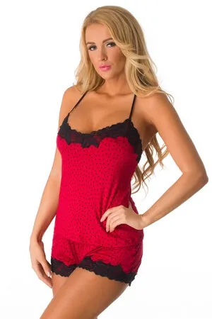 Wandering Hearts Cami Short Set