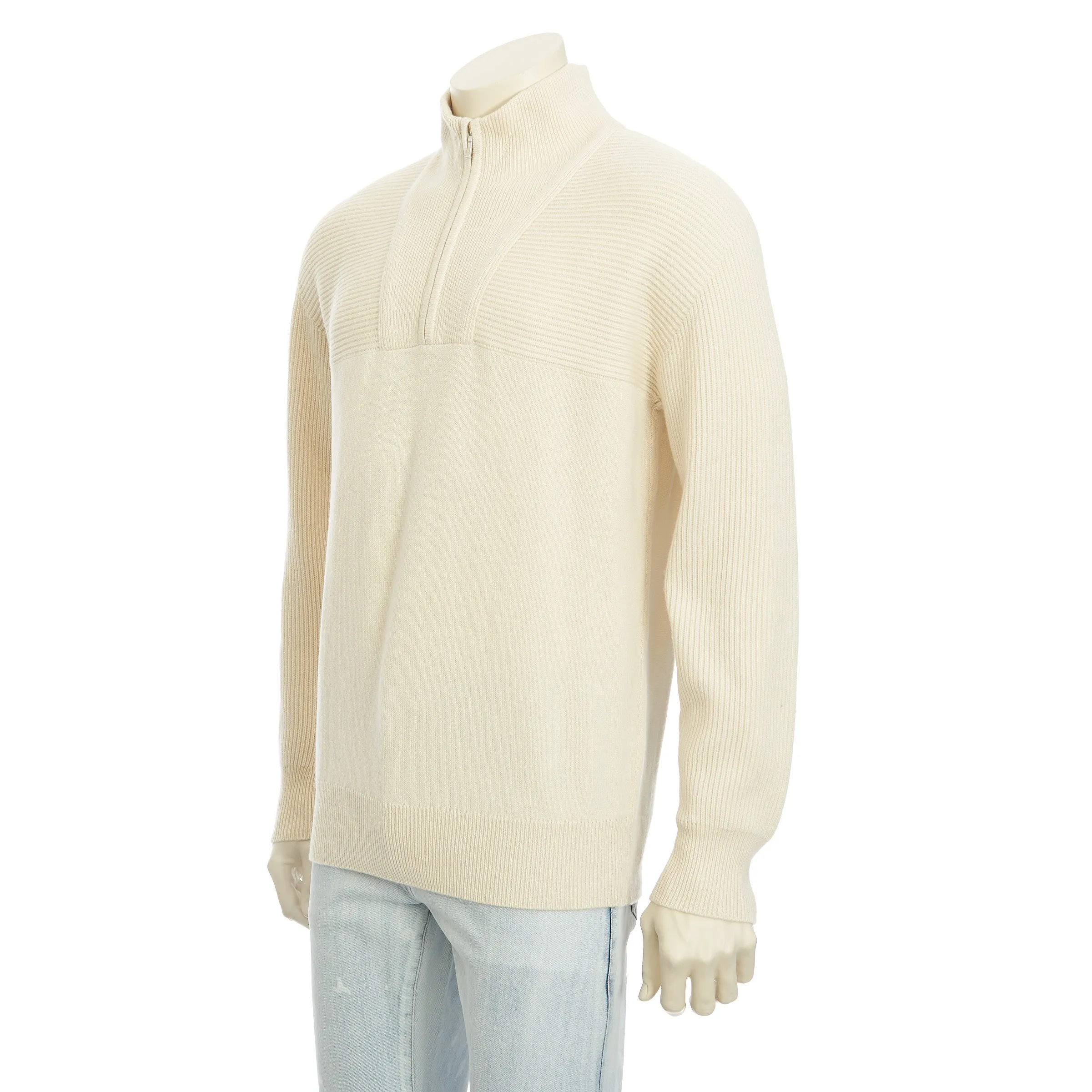 White Belston Cashmere Sweater