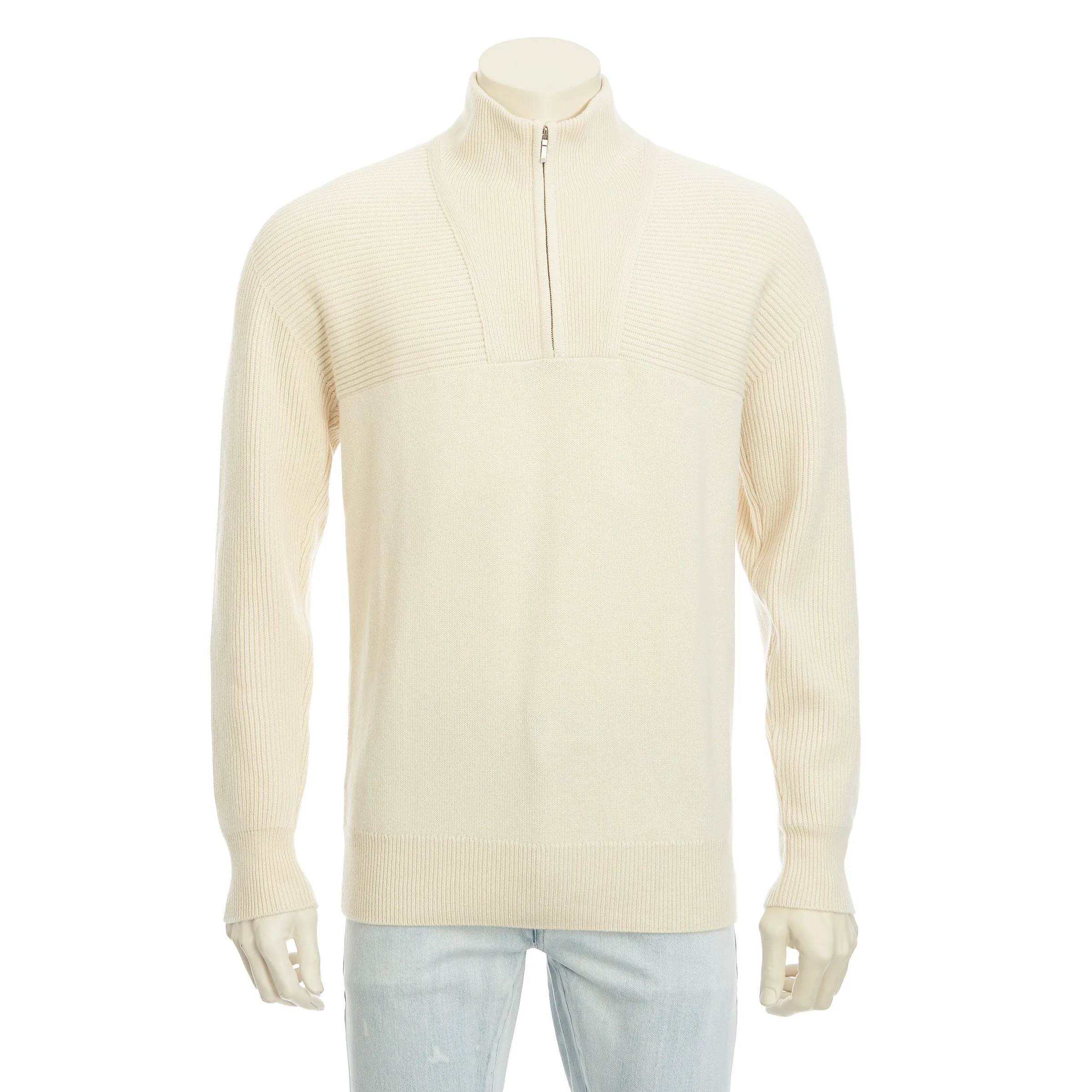 White Belston Cashmere Sweater