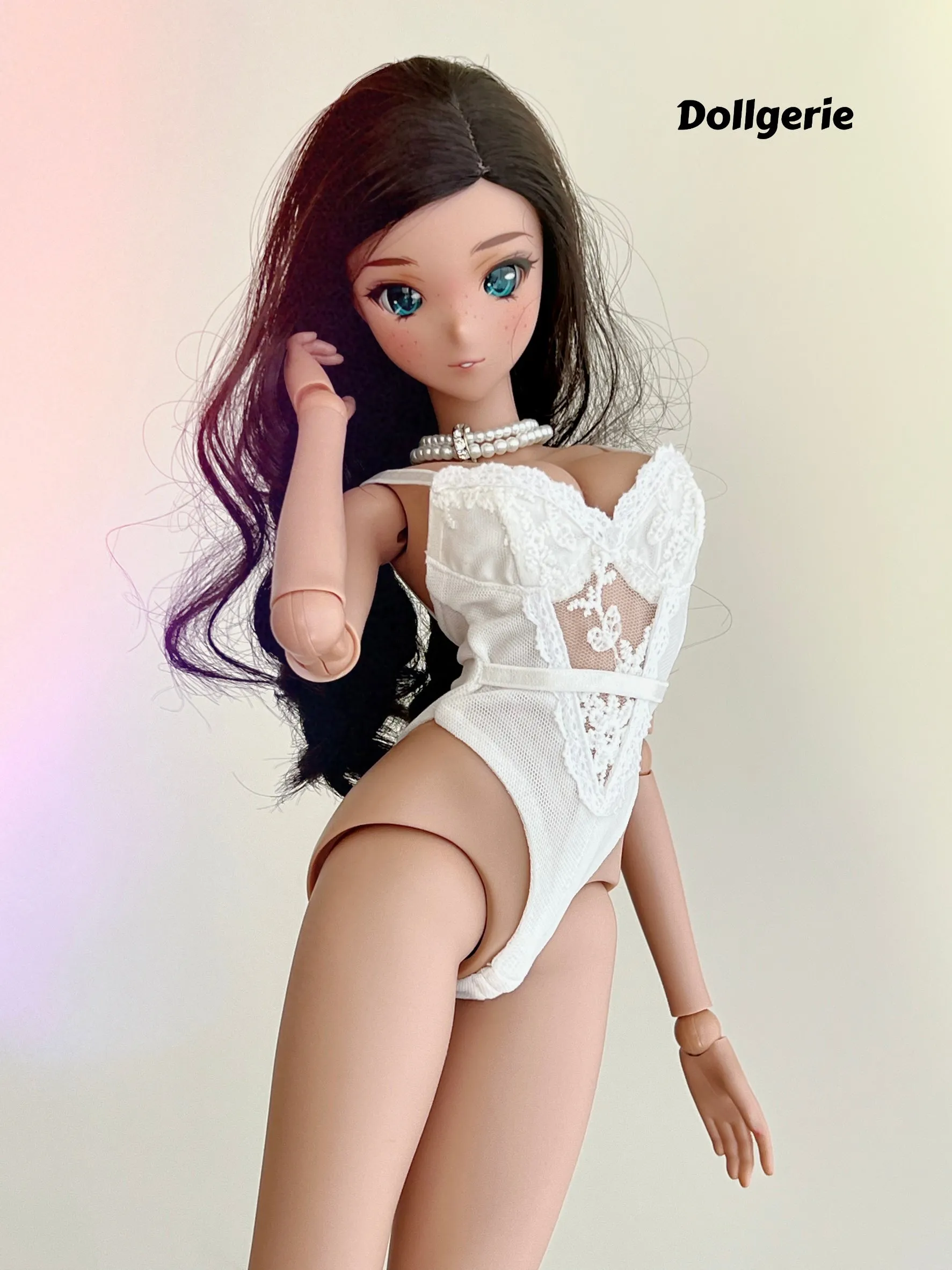 White Lace Teddy for SmartDoll / DD
