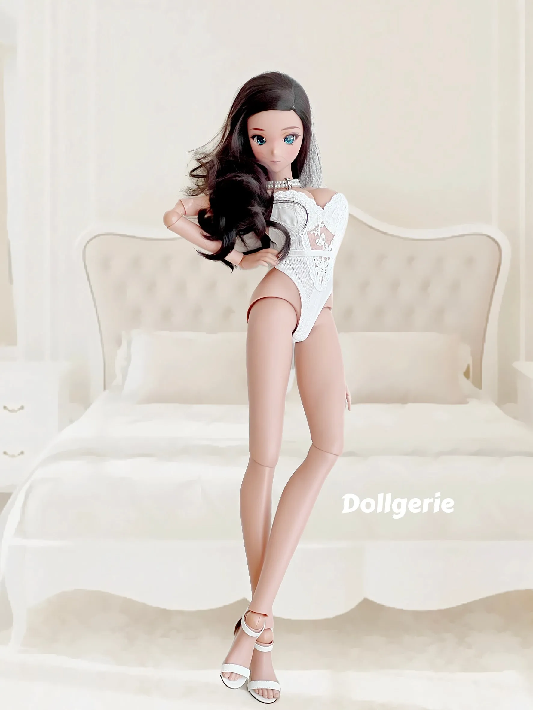 White Lace Teddy for SmartDoll / DD