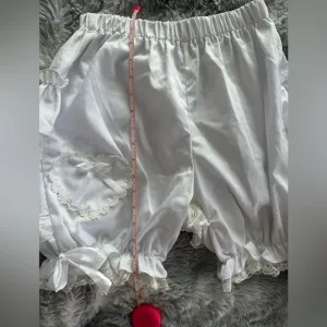 White Ruffled Coquette Rococo Bloomers