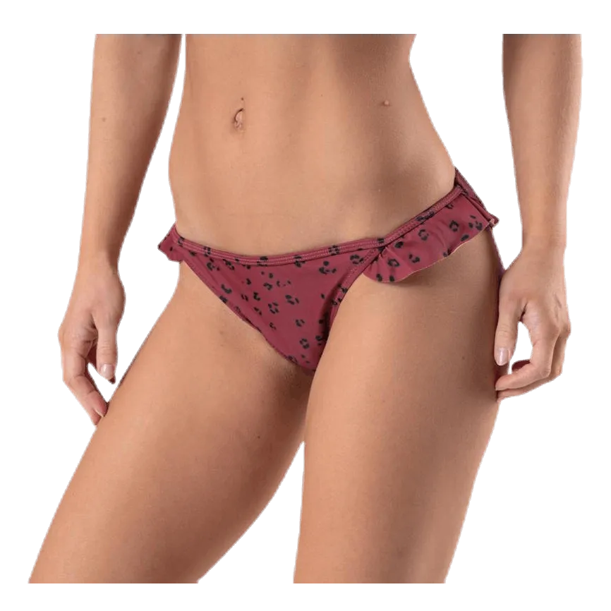 Wikolia Frill Brief Patterned/Red