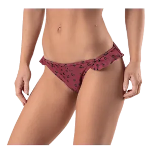 Wikolia Frill Brief Patterned/Red