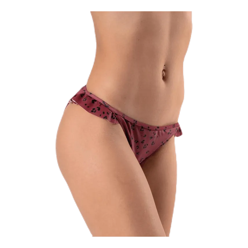 Wikolia Frill Brief Patterned/Red
