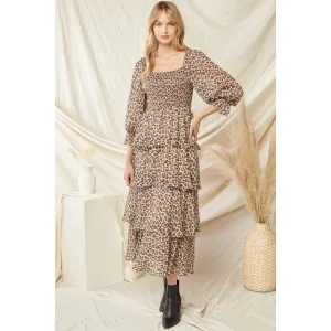 Wild Thing Midi Tierd Dress