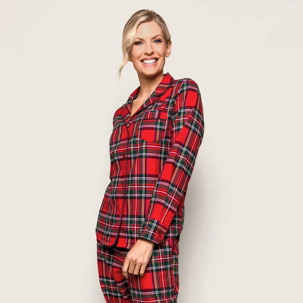 Woman's Brushed Cotton Pyjama Set | Imperial Tartan