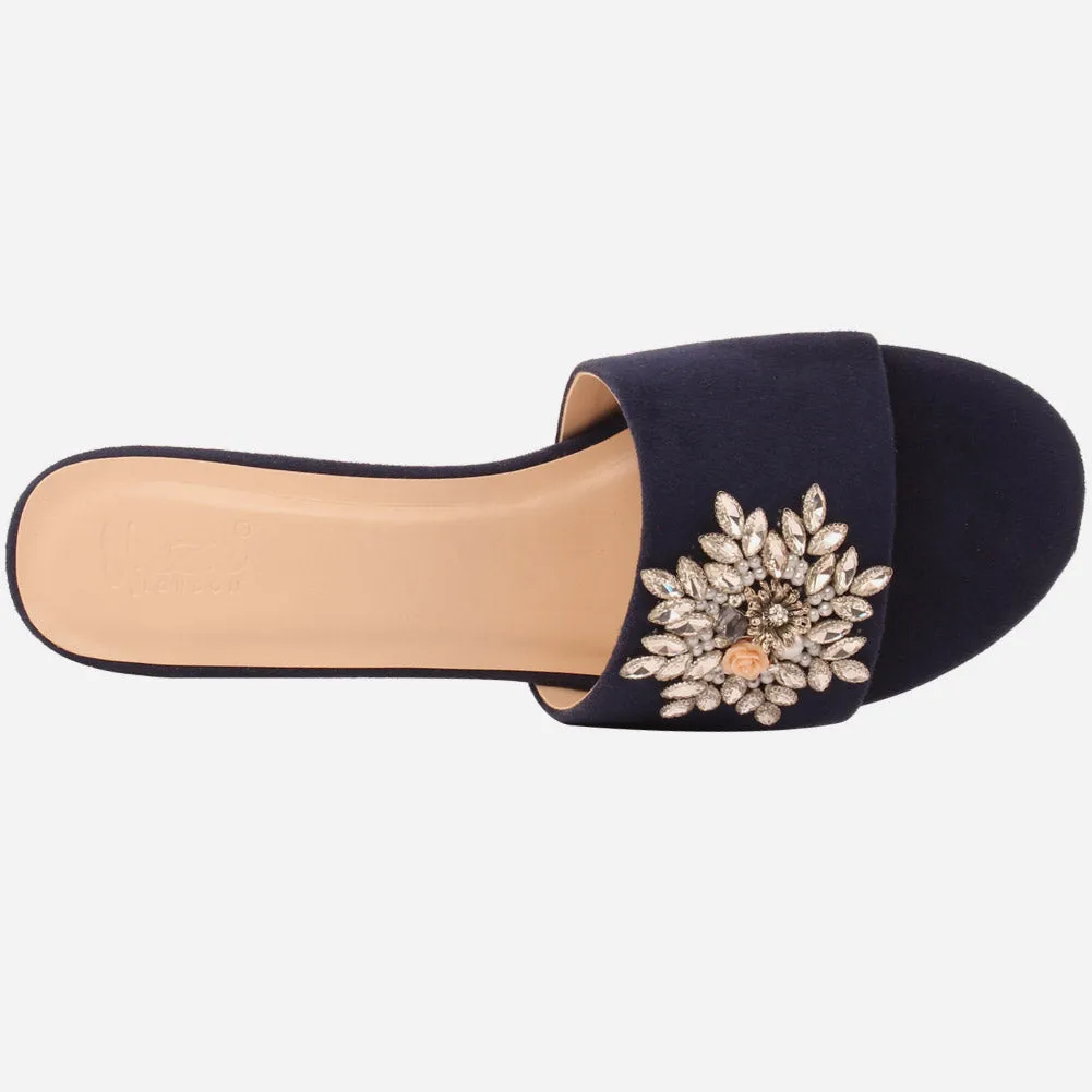 Women "Bea" Evergreen Block Heel Sandals