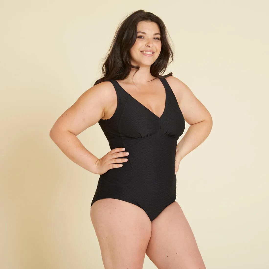 Women's 1-piece Swimsuit Embossed Kaipearl New