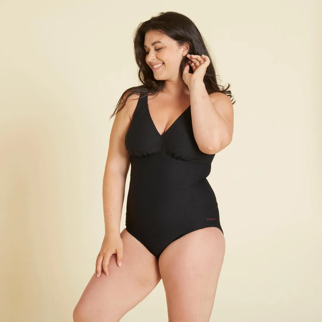 Women's 1-piece Swimsuit Embossed Kaipearl New