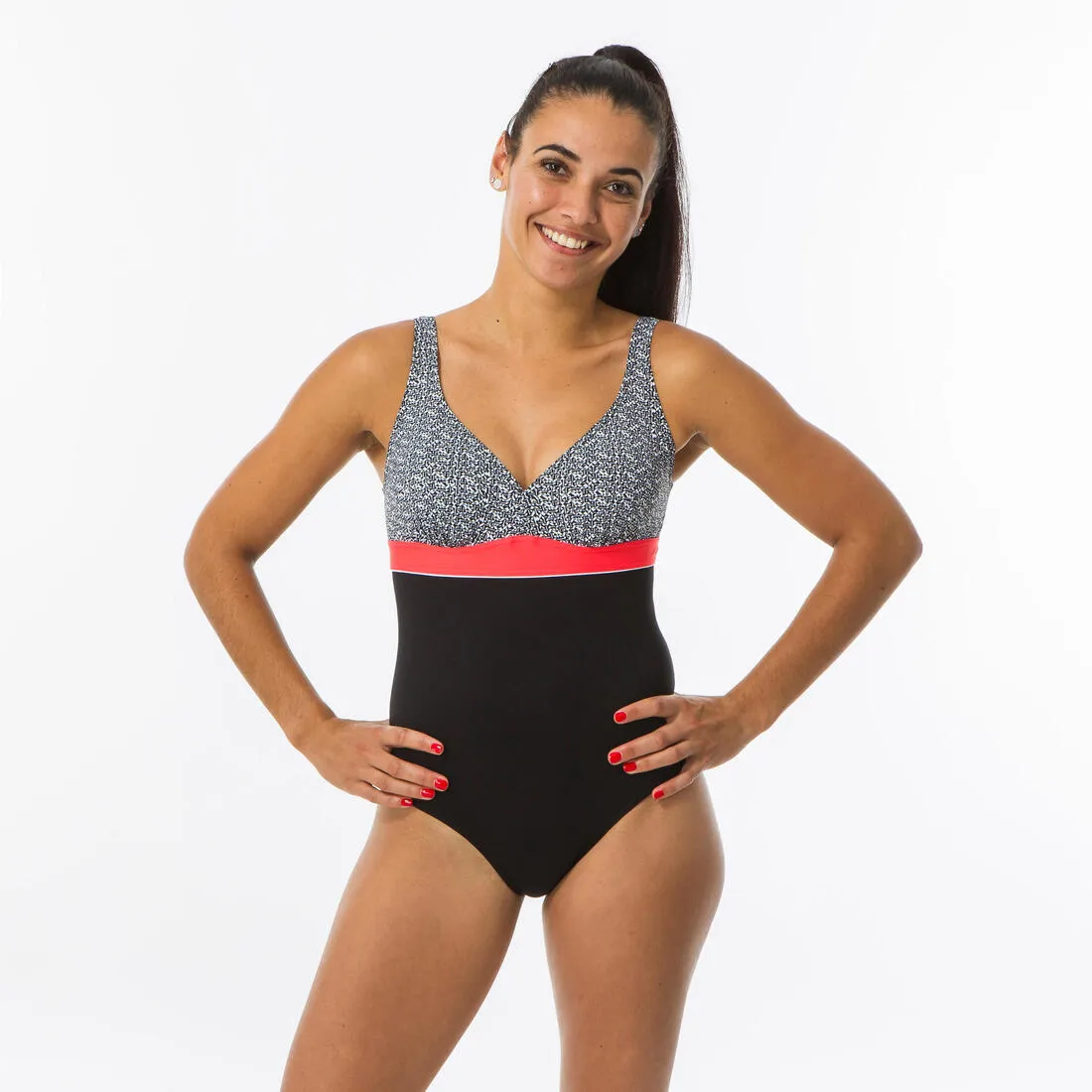 Women's Body-Sculpting 1-piece Swimsuit Kaipearl Triki Mipy