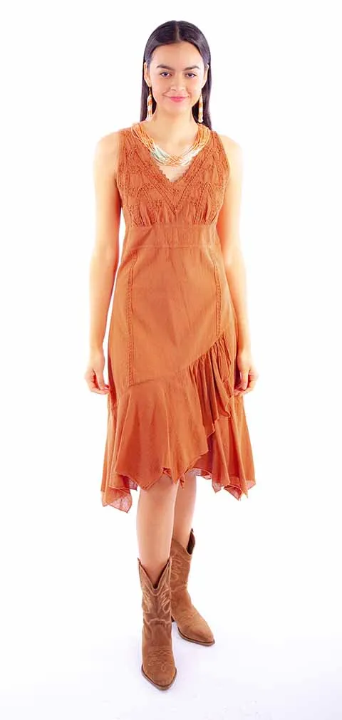 Women's Cantina Collection Dress: Cotton and Ruffles
