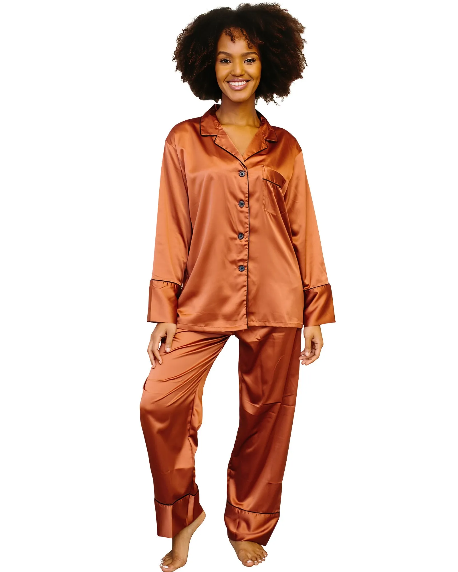 Women's Long Pajama Set