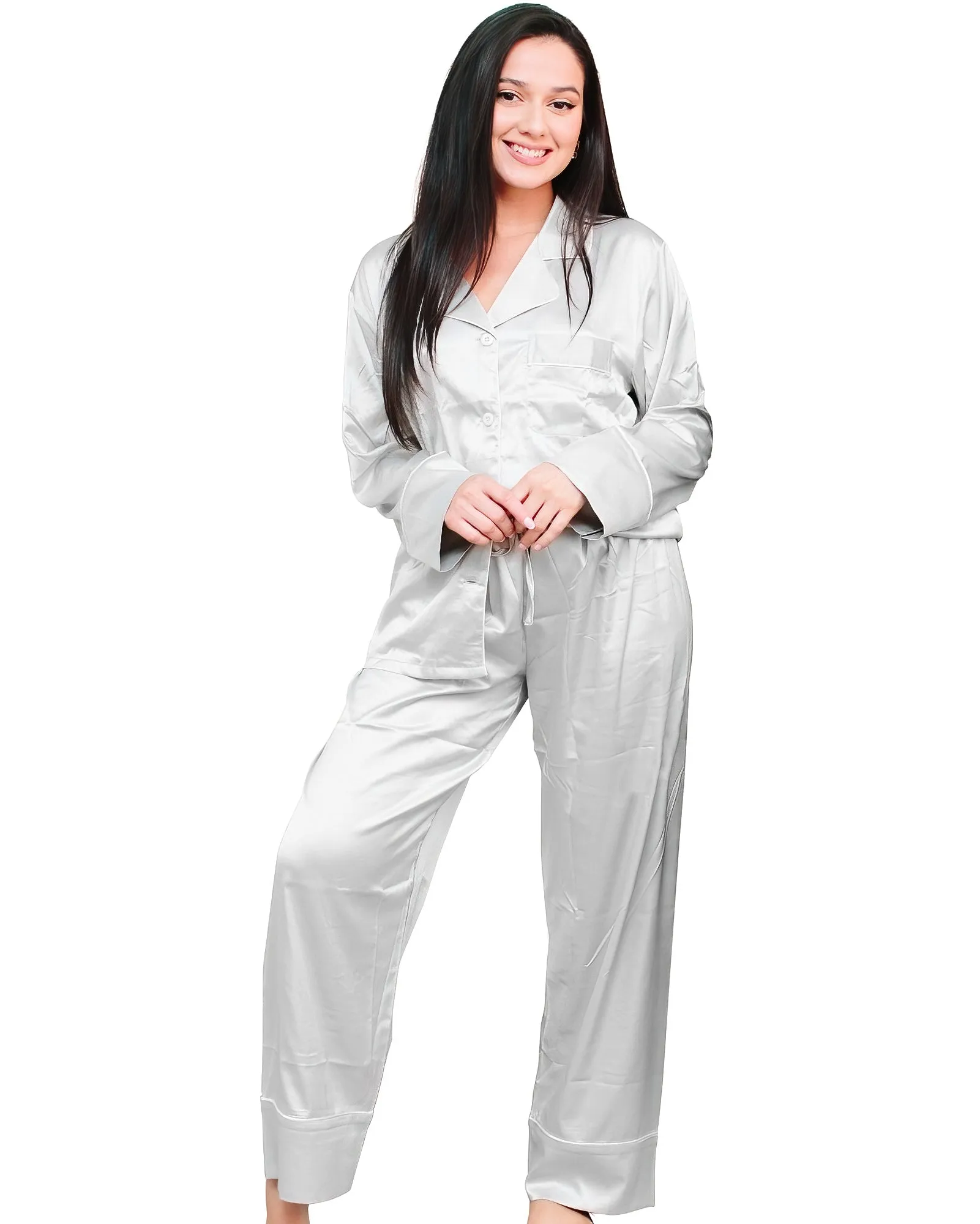 Women's Long Pajama Set