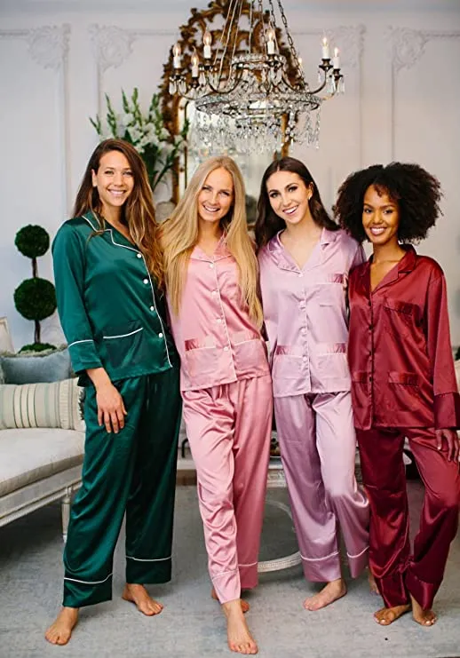 Women's Long Pajama Set