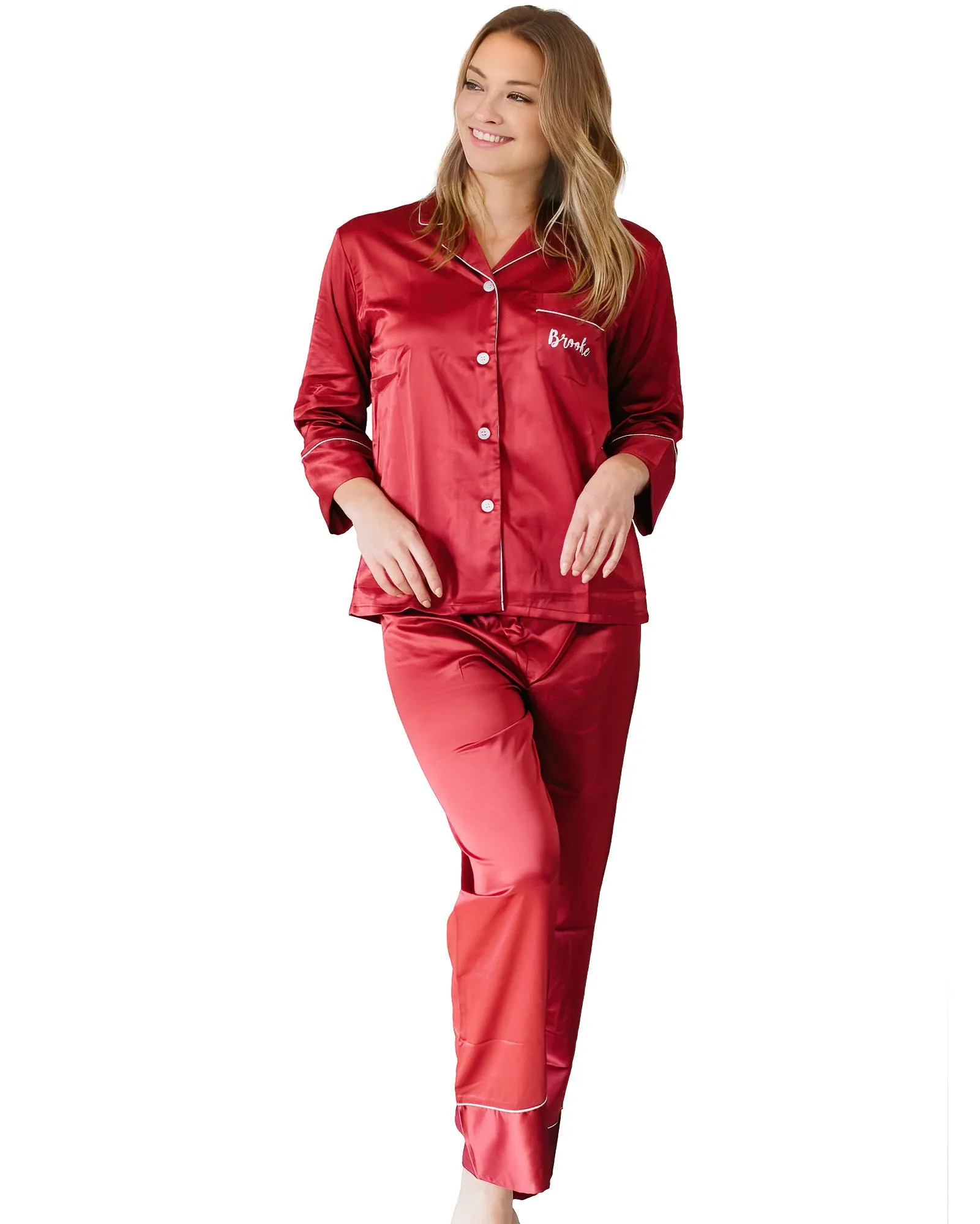 Women's Long Pajama Set