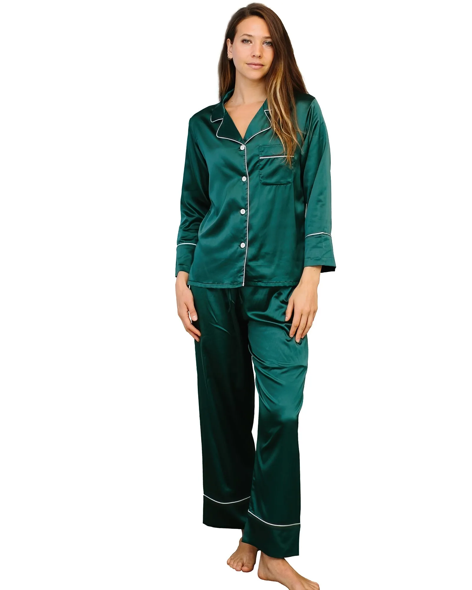 Women's Long Pajama Set