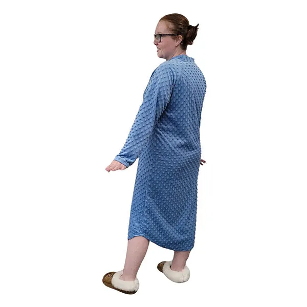 WOMEN'S NIGHTGOWN WHISPER BUBBLE DENIM BLUE