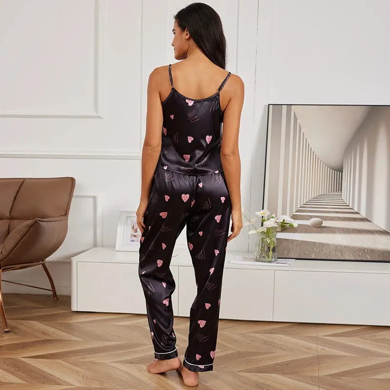 Women’s Satin Cami Sleepwear Set