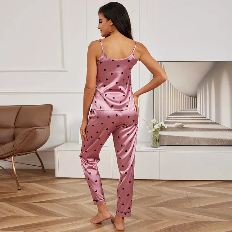 Women’s Satin Cami Sleepwear Set