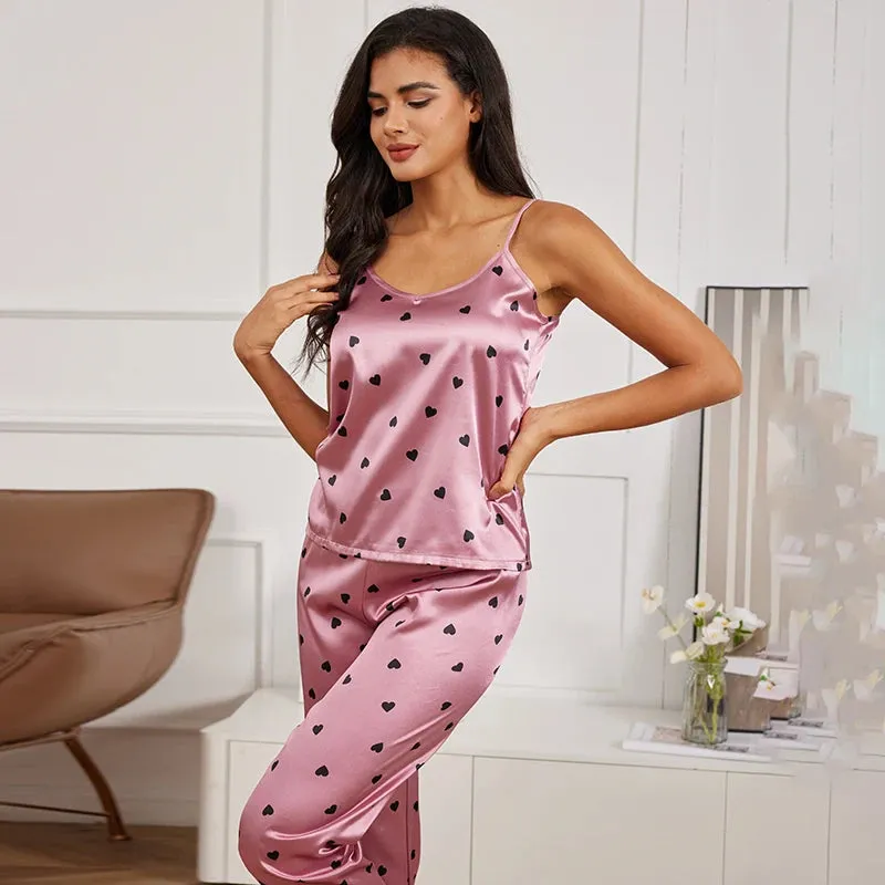 Women’s Satin Cami Sleepwear Set