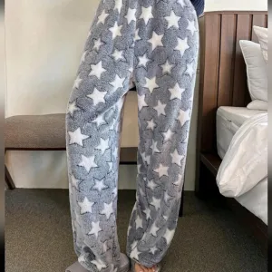 Women's Star Patterned Sleepwear Pants