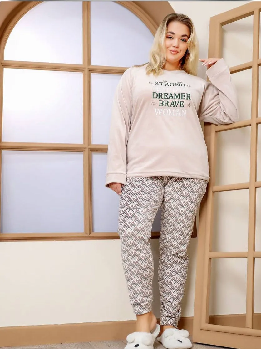 Women's winter pajamas