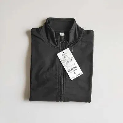 Women's Zip-Up Long-Sleeved Sports Top
