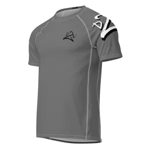 WORN OUT All-over Print Men’s Rash Guard - Racing Stripes