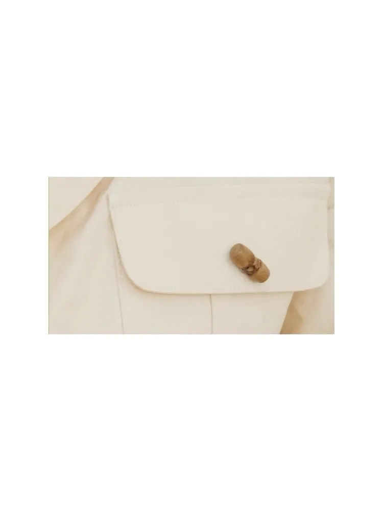 Yellow Loose-Fit Pocket Shirt