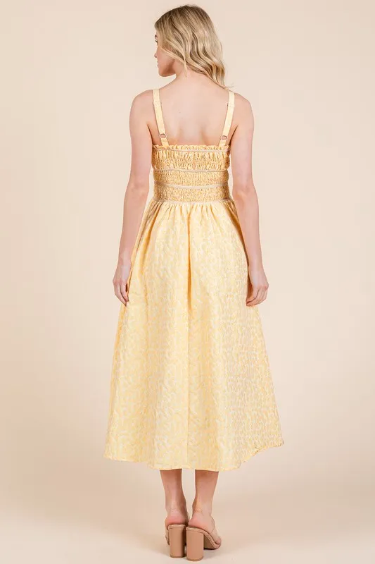 Yes to Yellow! Floral Sundress