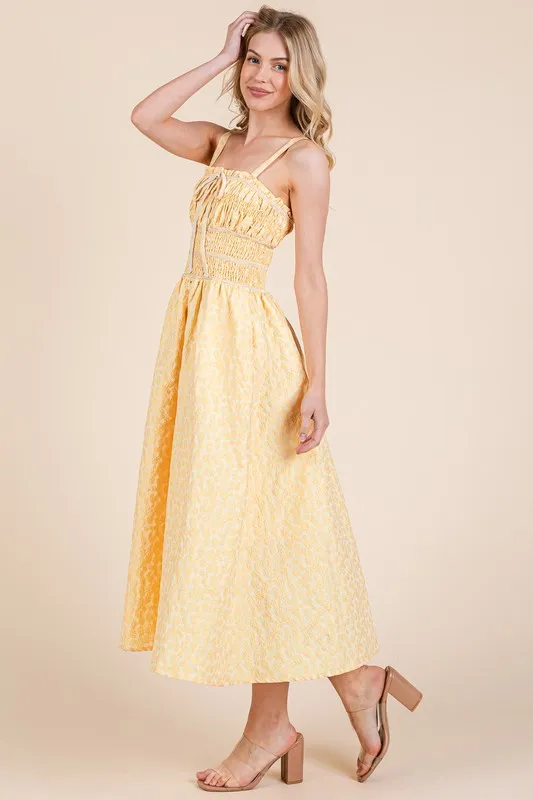 Yes to Yellow! Floral Sundress