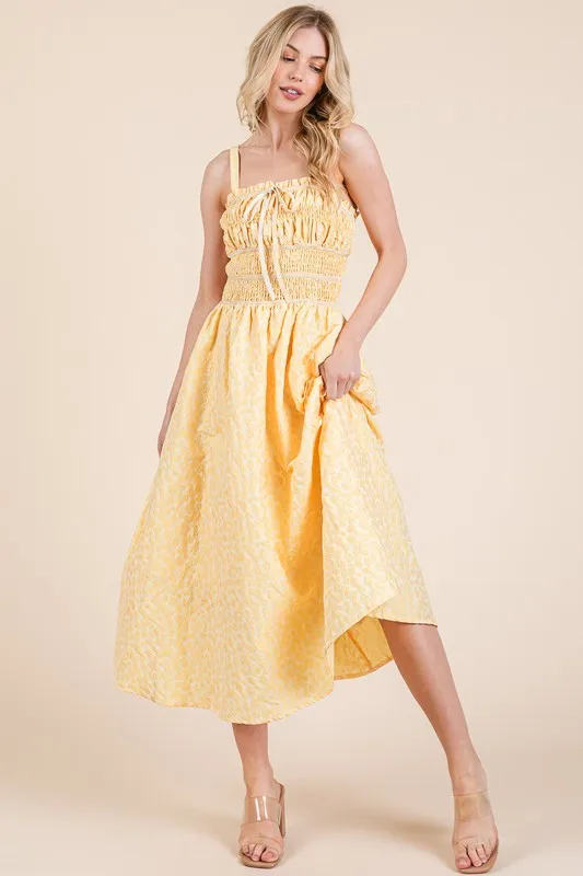 Yes to Yellow! Floral Sundress