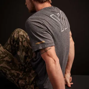 Y/OSEMITE Melange Tech Jersey T Shirt - Black