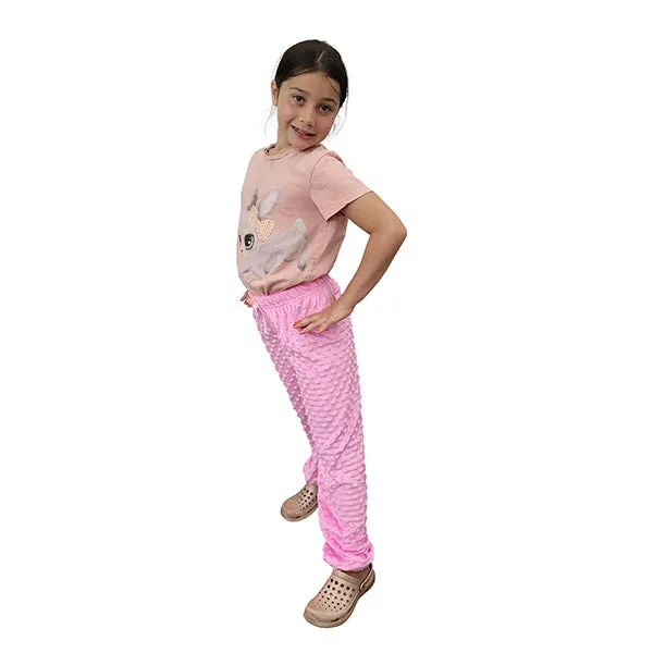YOUTH PJ PANTS WHISPER BUBBLE PINK