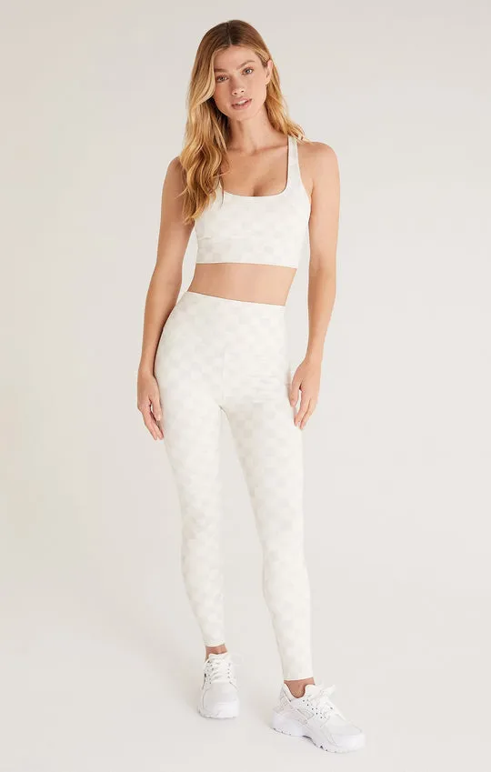 Z SUPPLY | Check Mate 7/8 Legging {Sandstone}