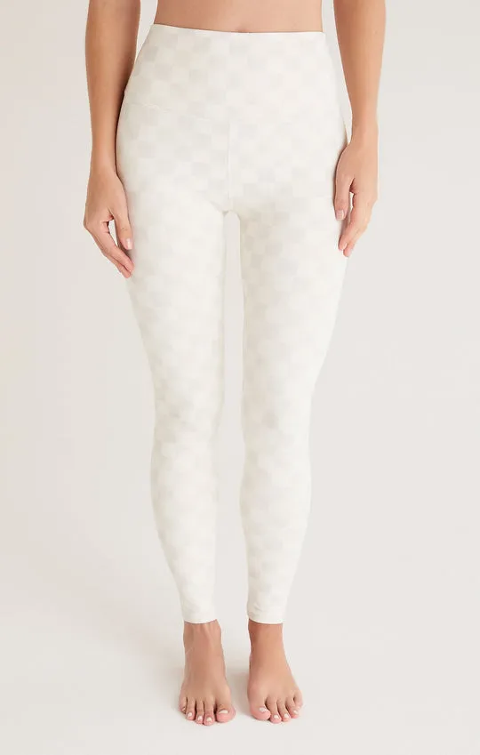 Z SUPPLY | Check Mate 7/8 Legging {Sandstone}