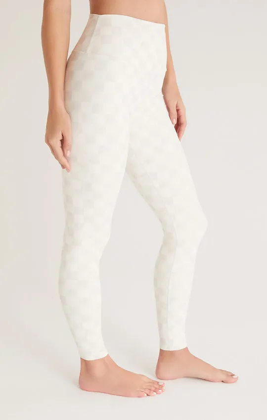 Z SUPPLY | Check Mate 7/8 Legging {Sandstone}